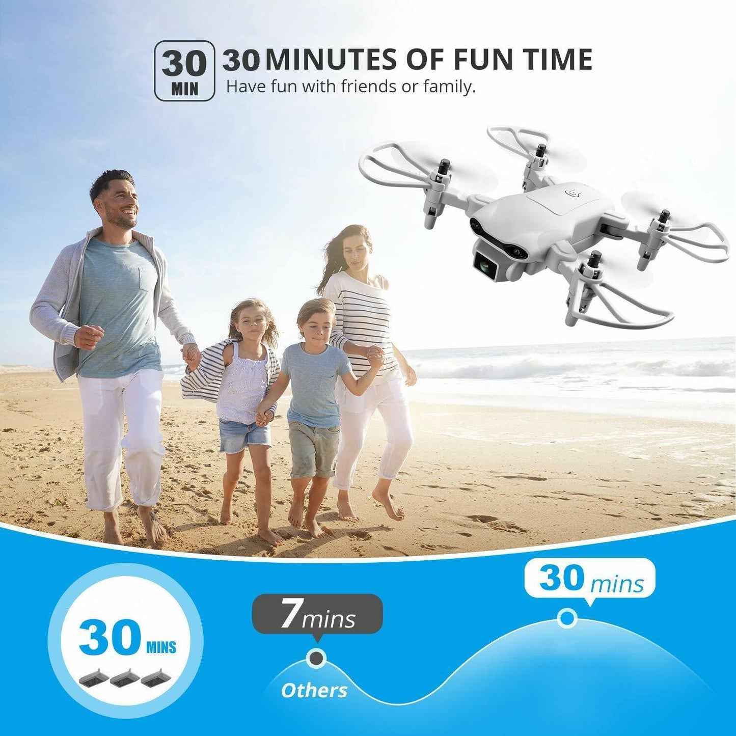 4D V9 Mini Drone With Camera For Kids, Remote Control Toys Gifts For Boys Girls