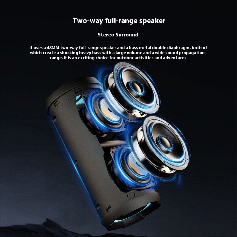 Fashion Personality Portable Bluetooth Speaker