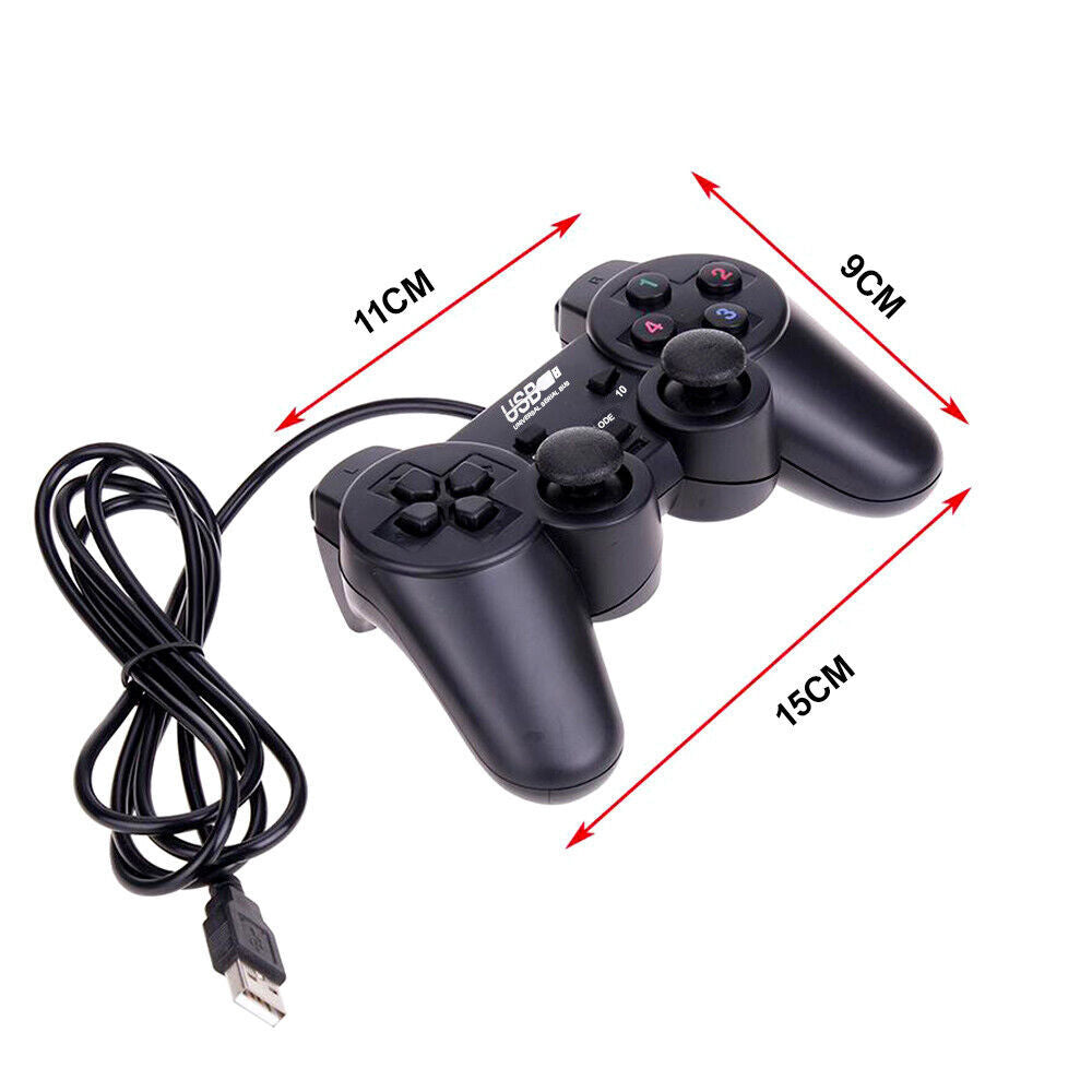 USB Wired Game Controller Gamepad Joystick Joypad For Laptop PC Computer Gaming